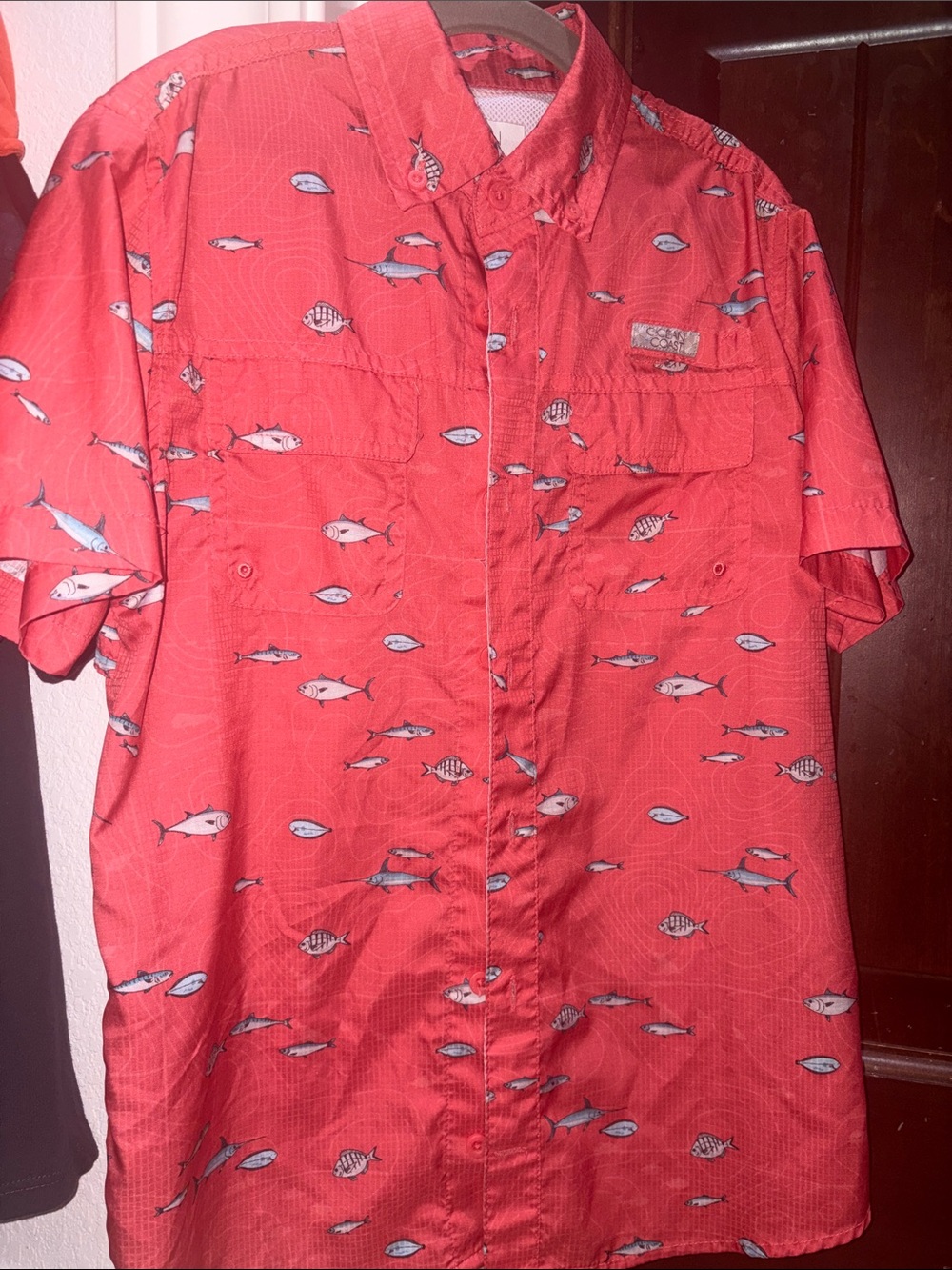Kids' Short-Sleeve Button-Down Shirt by